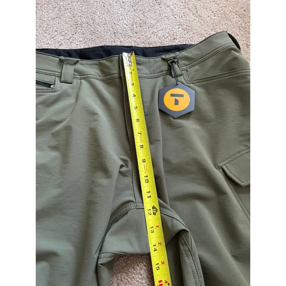 TrueWerk T2 Werkpant Cargo Workwear Pants Green Technical Performance Gorp